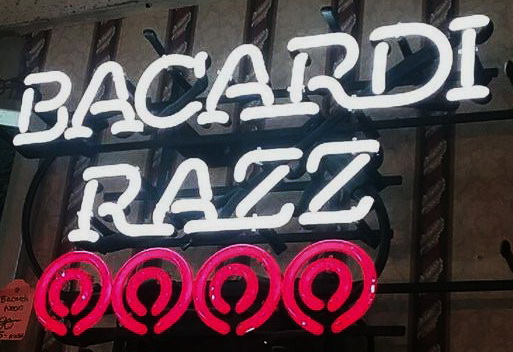 Bacardi Razz Neon Sign